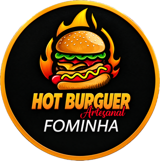 Logo Hot Burguer Artesanal Fominha